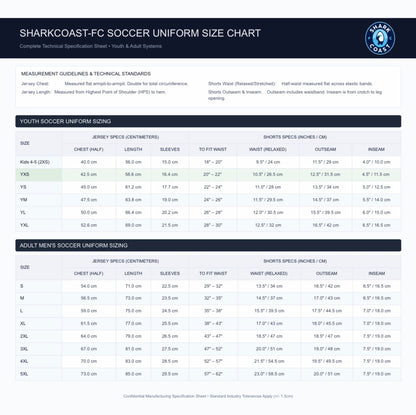 SHARK COAST FC MANDATORY PLAYER BUNDLE - YOUTH (GOALKEEPERS)